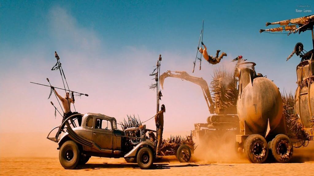 Mad Max Fury Road Chase